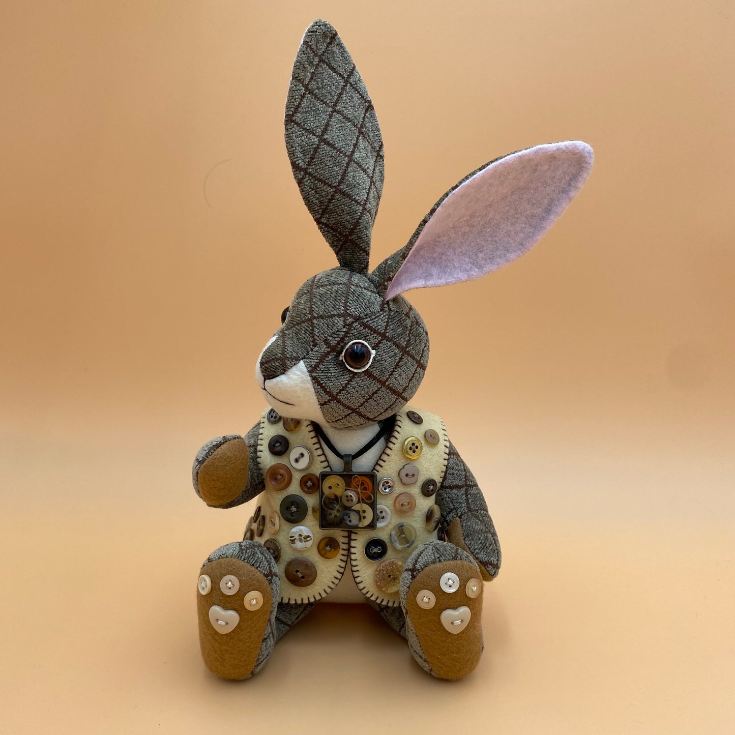 Buttons Bunny  PDF Pattern and Video Tutorial