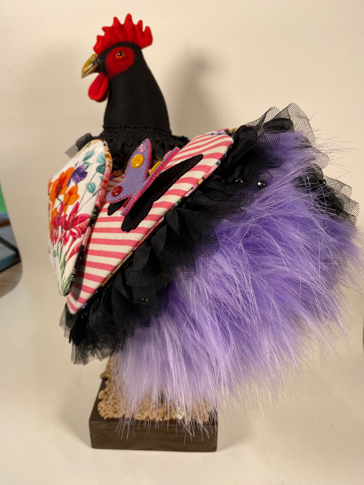 "Truvy"  Chicken Art Doll  PDF Pattern  Approx 40cm Standing