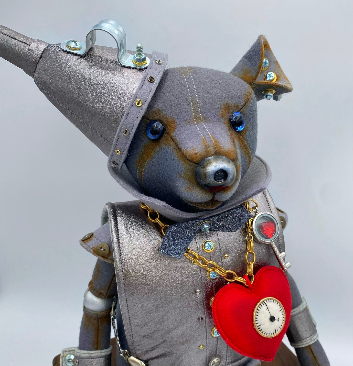 Tin Man   Large Art Doll/Bear  PDF Pattern   Approx 40cm Seated
