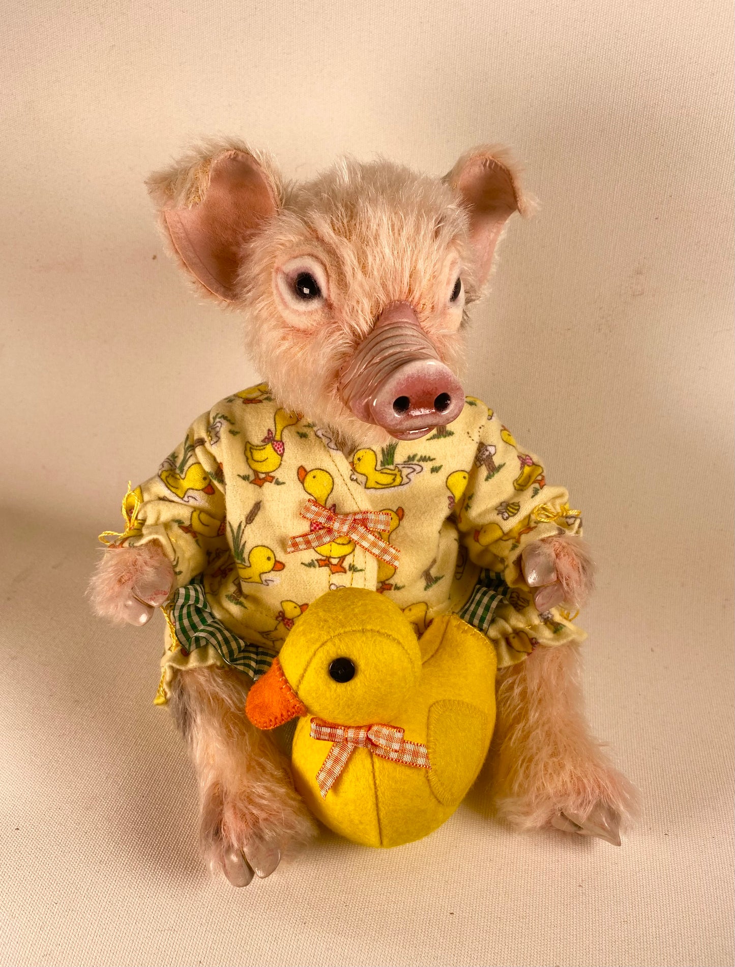 Baby Pig PDF Pattern  Approx 21cm Seated