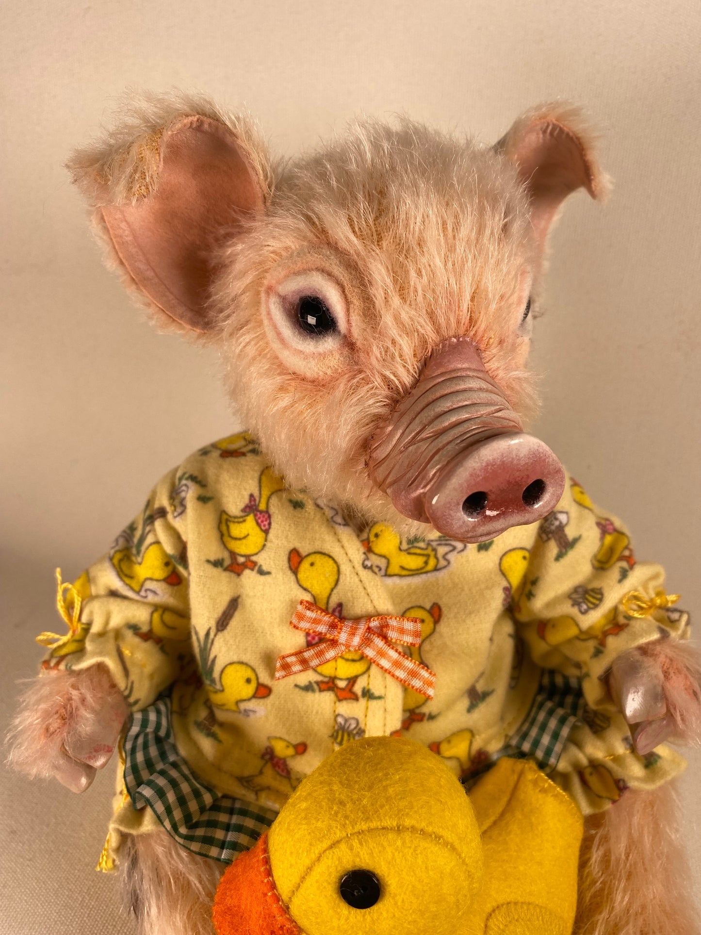 Baby Pig PDF Pattern  Approx 21cm Seated