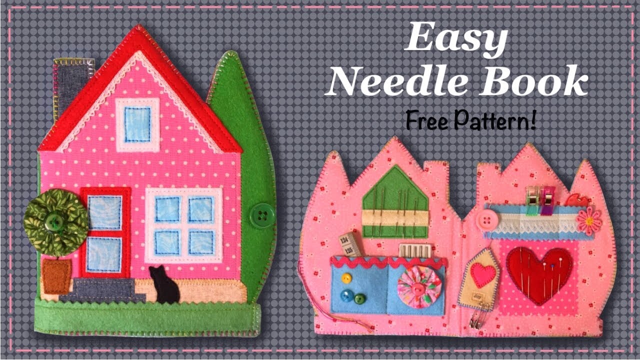 Cottage Needlebook FREE PATTERN