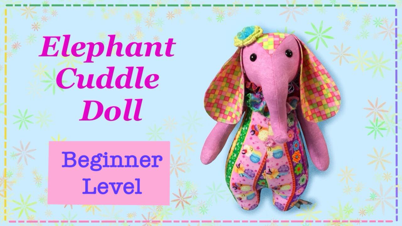 Cuddle Elephant PDF Pattern
