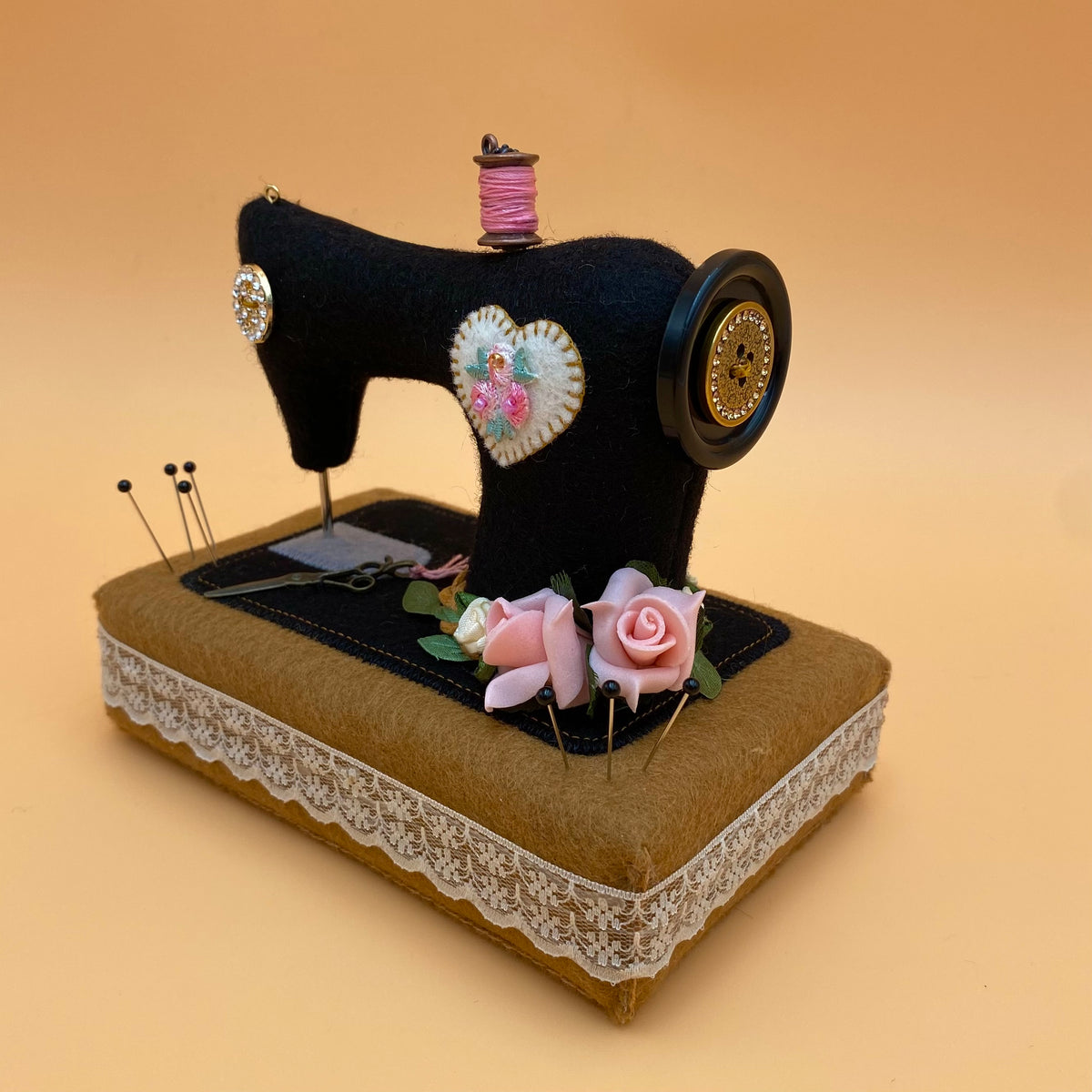 Sewing Machine Pincushion PDF Pattern & Video Tutorial