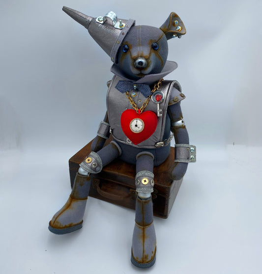 Tin Man   Large Art Doll/Bear  PDF Pattern   Approx 40cm Seated