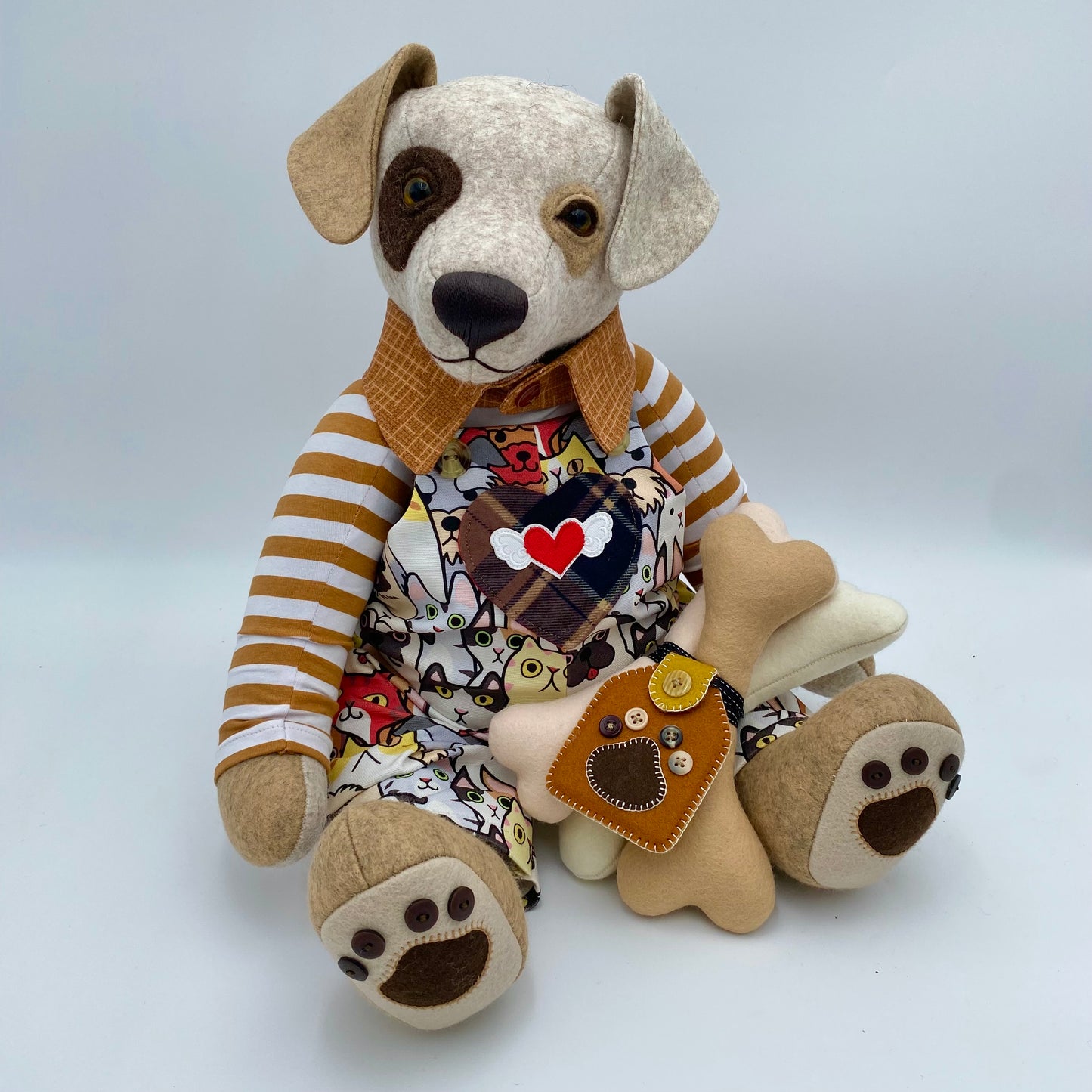 Memory Dog  PDF Pattern and Video Tutorial Workshop
