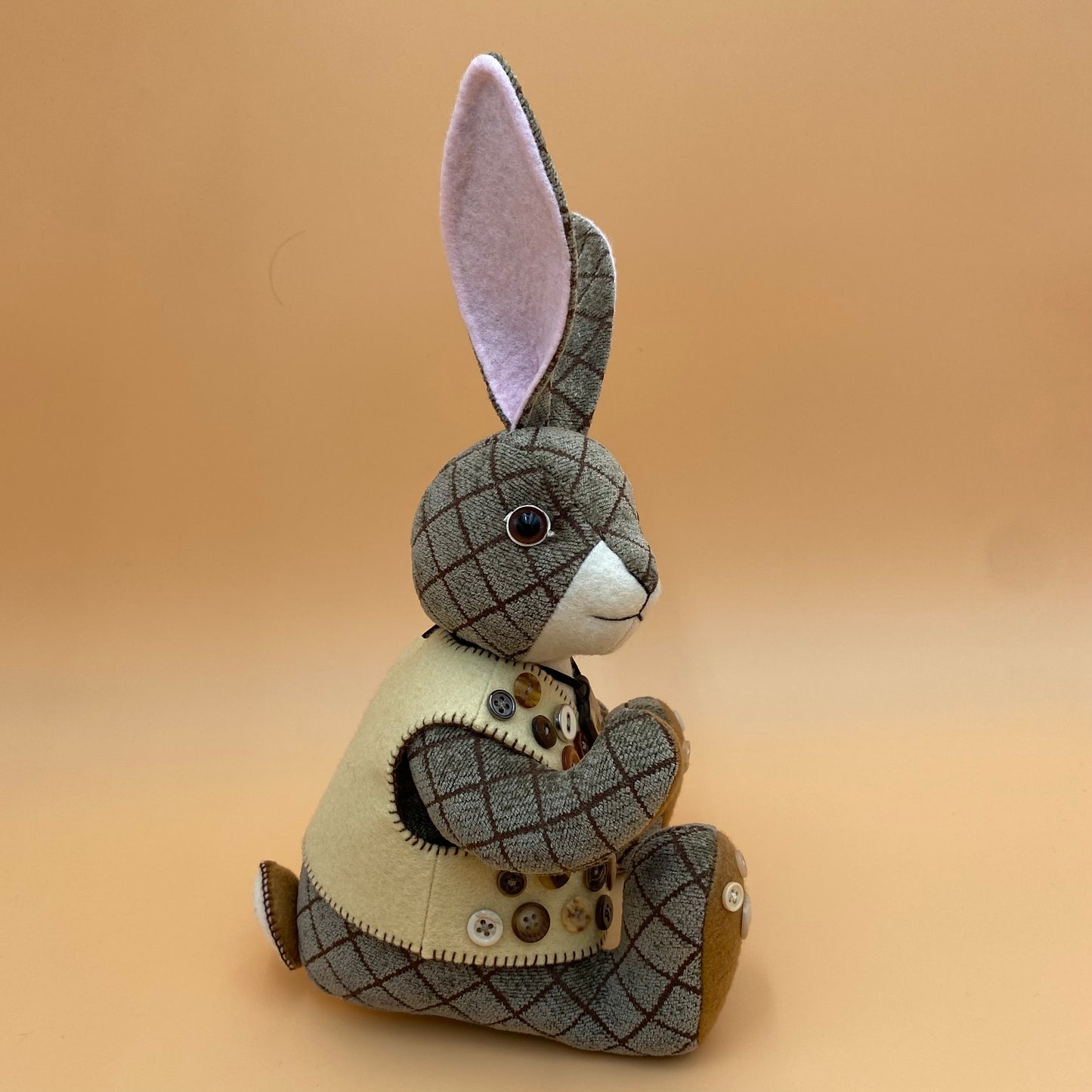 Buttons Bunny  PDF Pattern and Video Tutorial