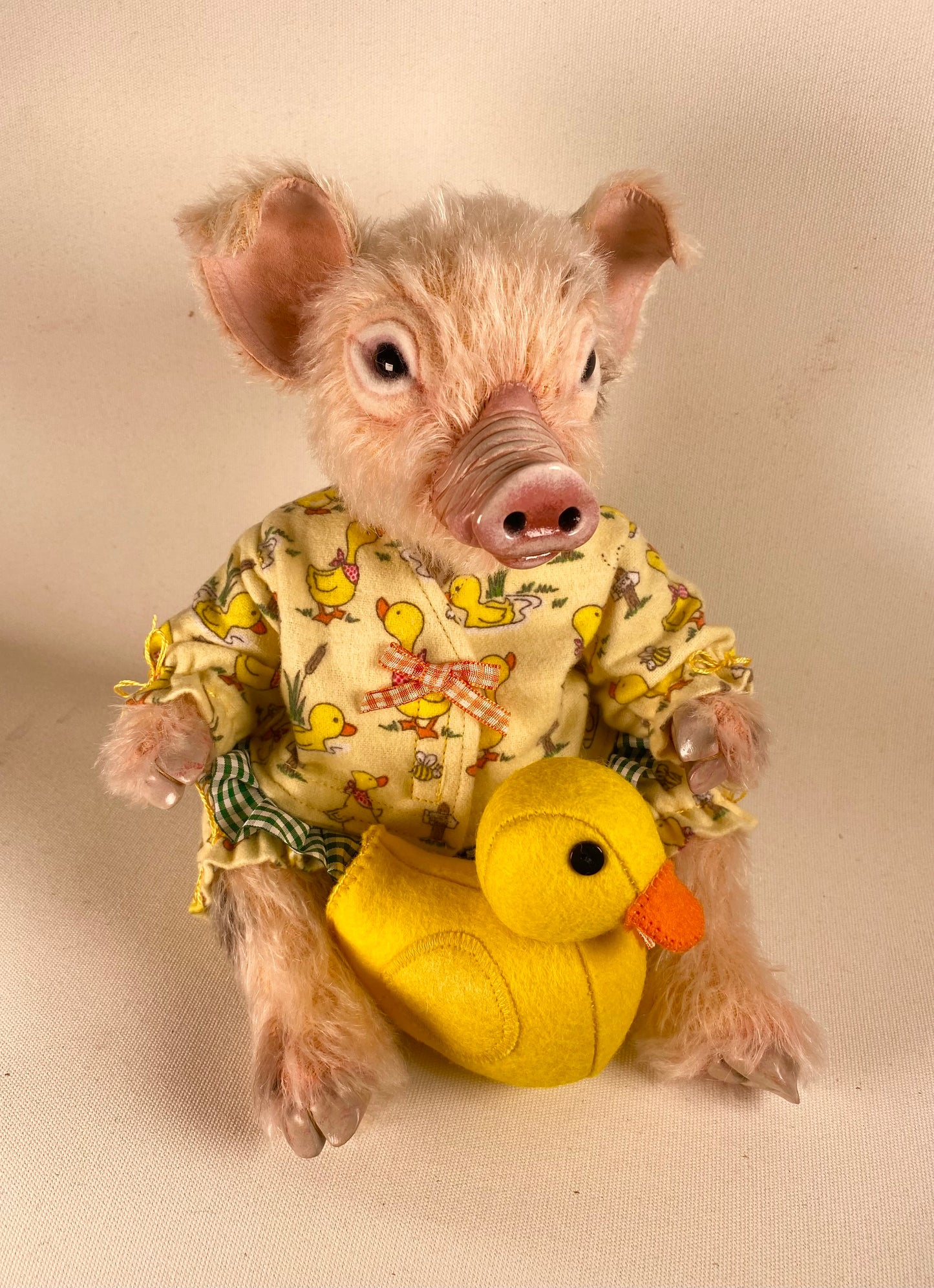 Baby Pig PDF Pattern  Approx 21cm Seated