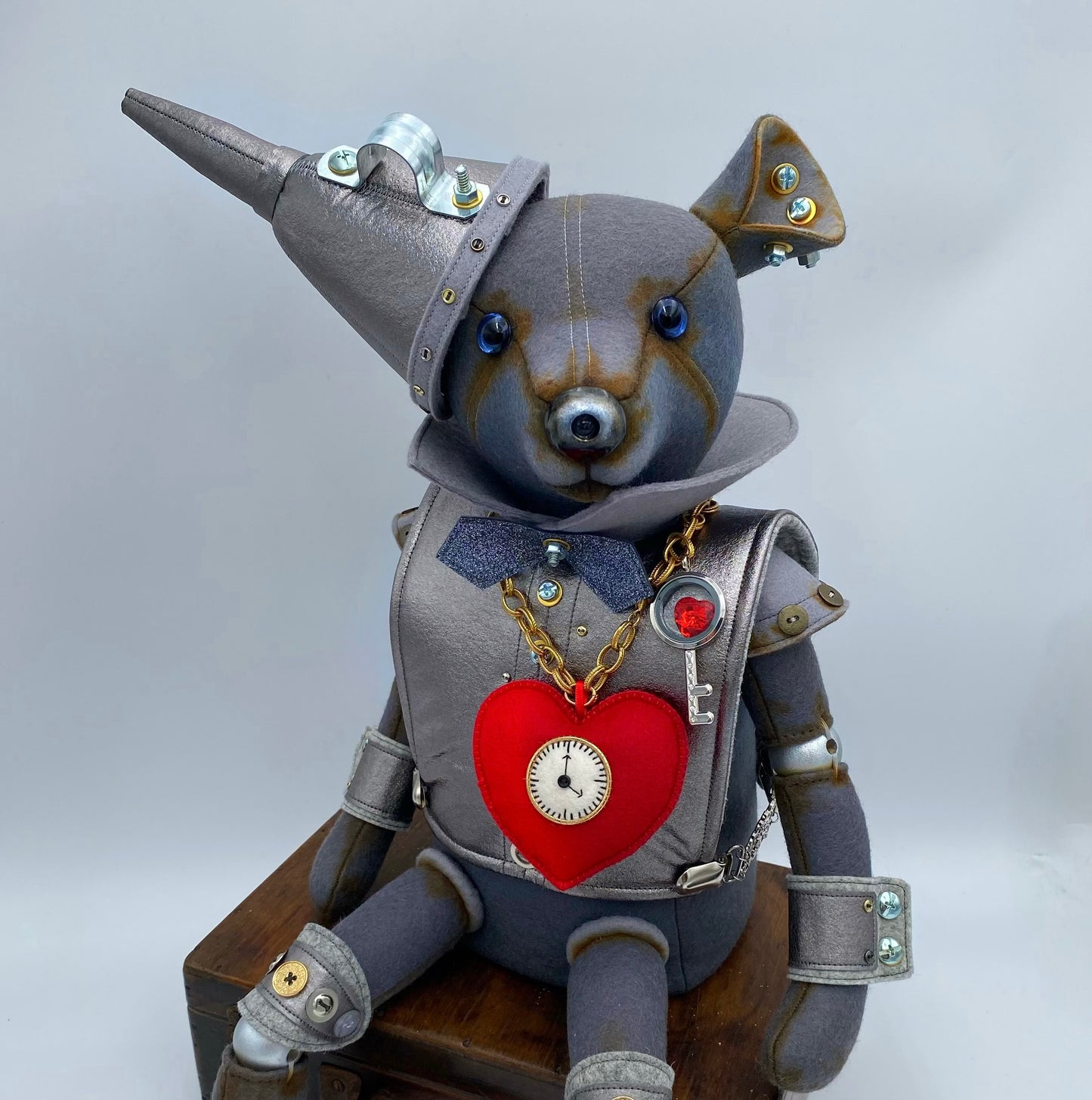 Tin Man   Large Art Doll/Bear  PDF Pattern   Approx 40cm Seated