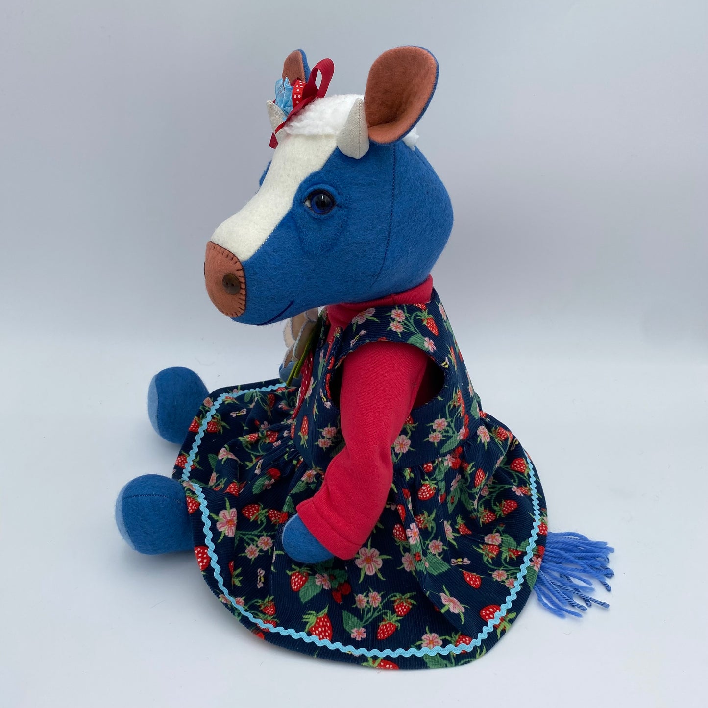 Cow Play Doll  PDF Pattern and Video Tutorial