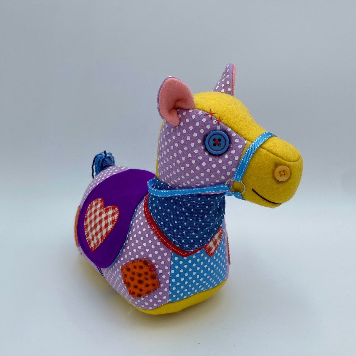 Retro Patchwork Horse PDF Pattern & Video Tutorial