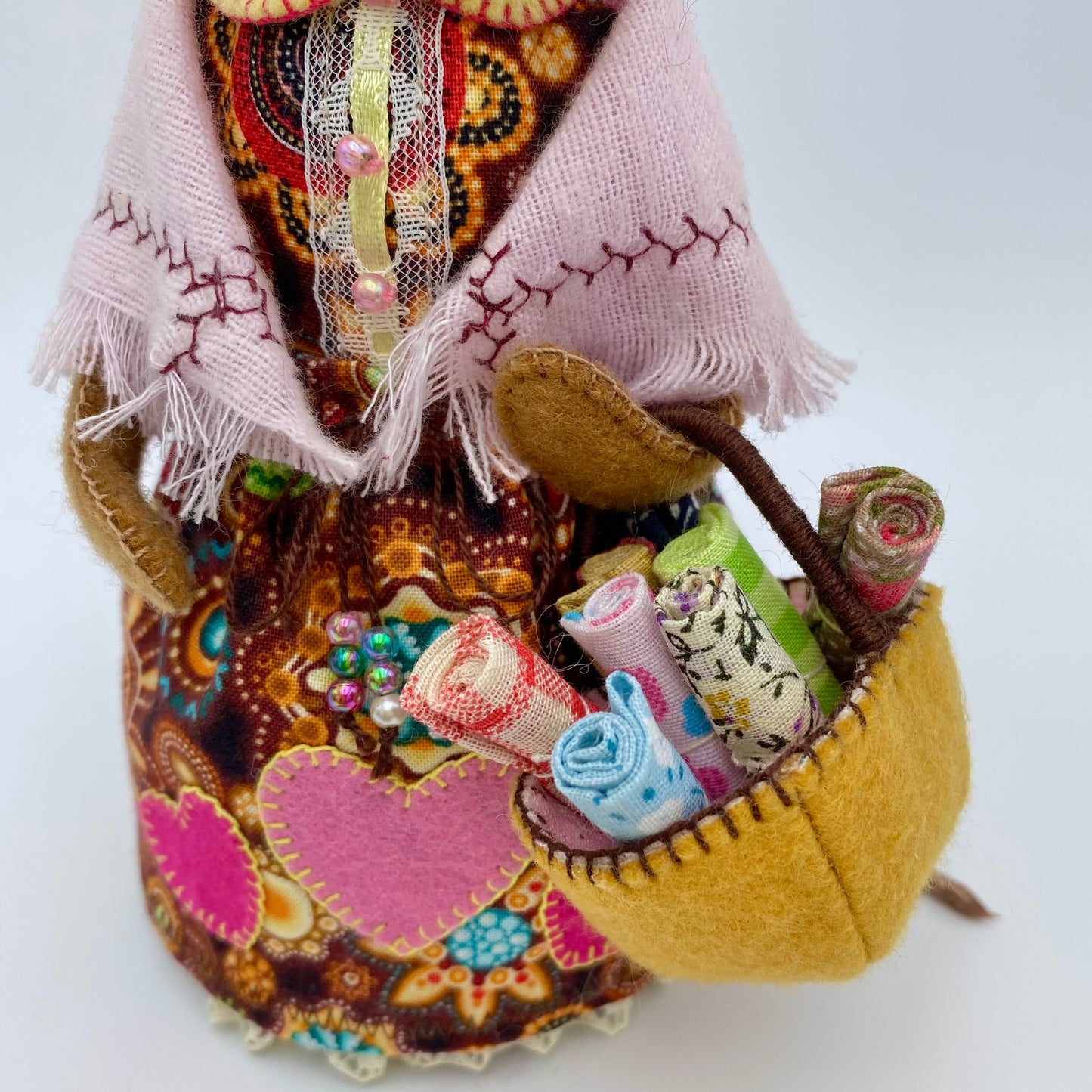 Patchwork Mouse PDF Pattern and Video Tutorial