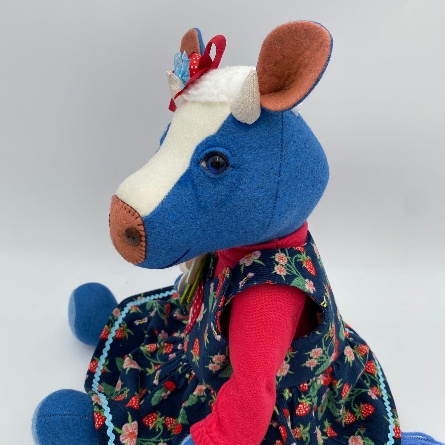 Cow Play Doll  PDF Pattern and Video Tutorial