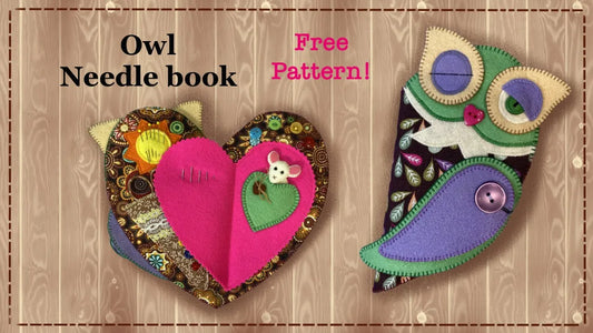 Owl Needlebook FREE PATTERN