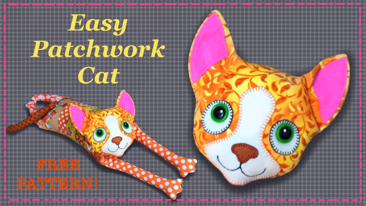 Patchwork Kitty  FREE PATTERN