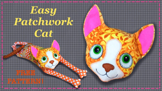 Patchwork Kitty  FREE PATTERN
