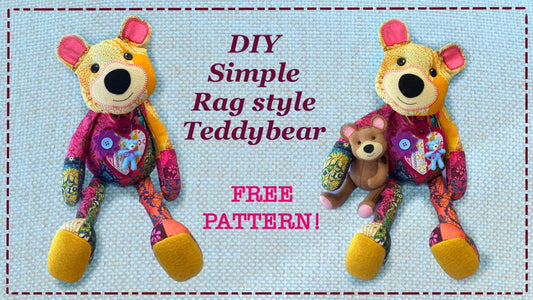 Rag Doll Bear  FREE PATTERN