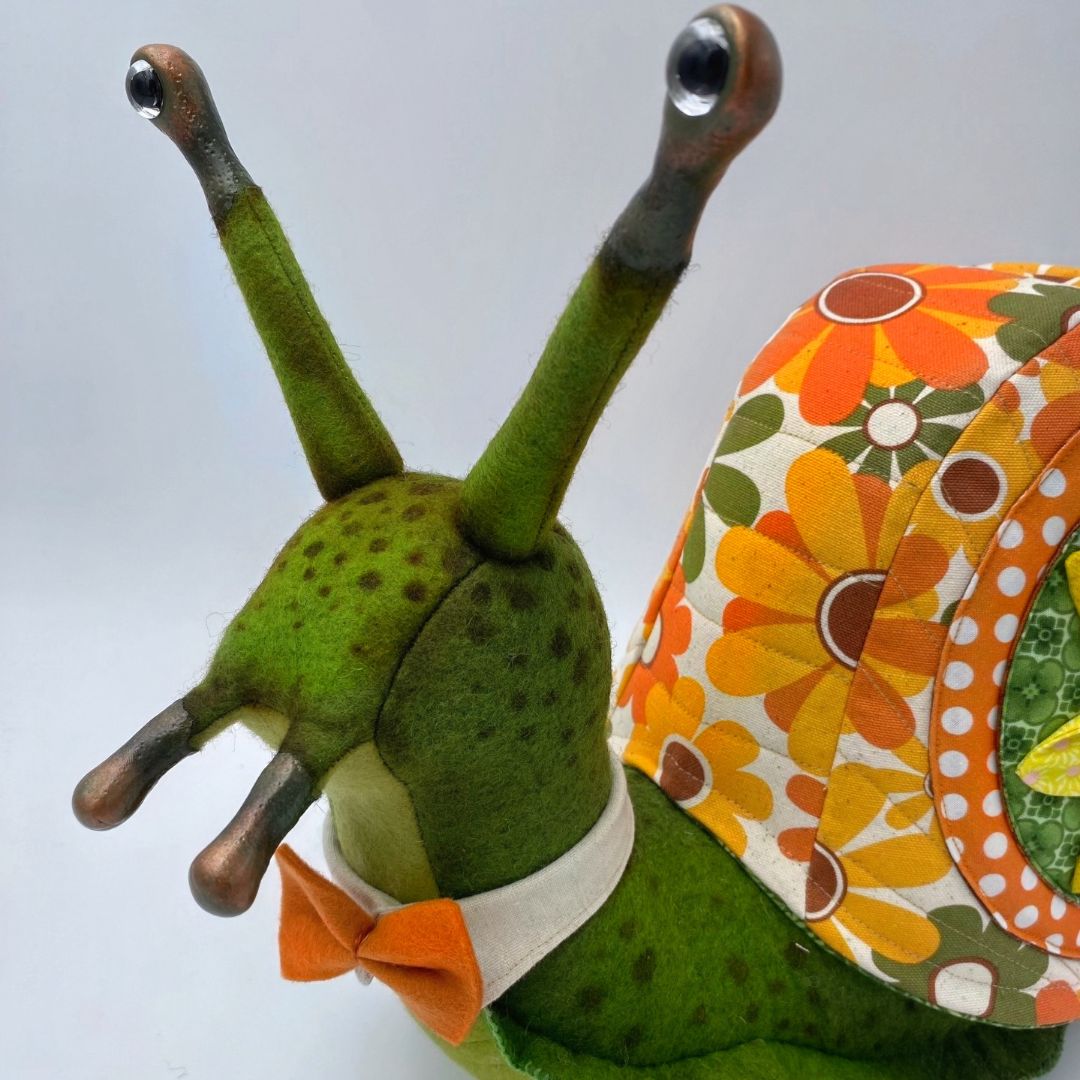 Storybook Snail PDF PATTERN  Approx 30cm