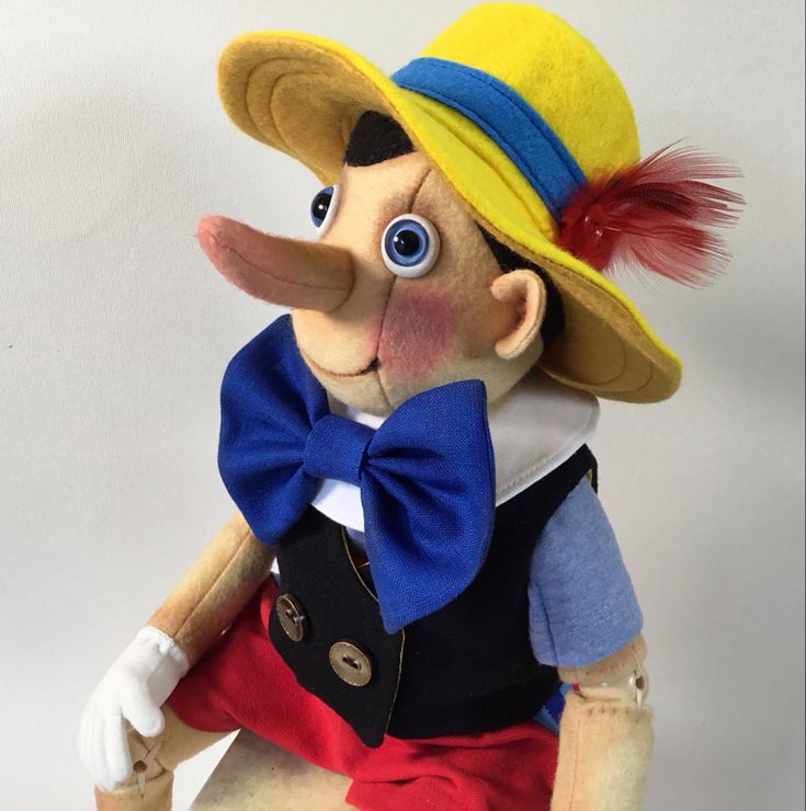 Pinocchio PDF Pattern  Approx 32cm Seated